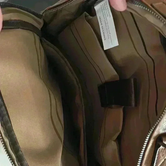 Brown PU Leather Men's Backpack NWT - Picture 3 of 6